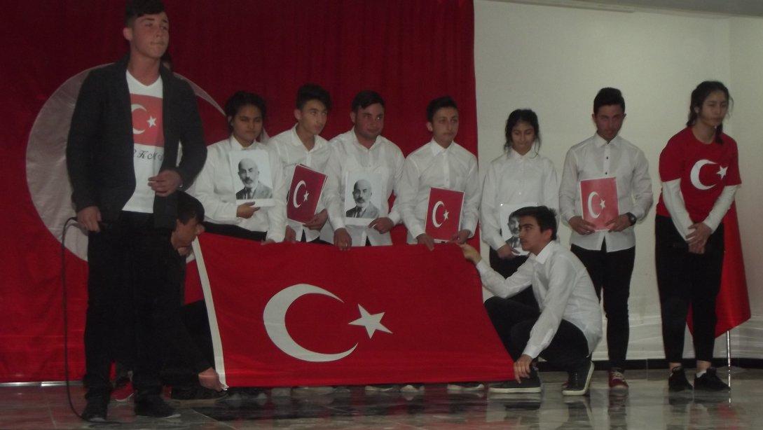 12 Mart İstiklal Marşının Kabülü ve Mehmet Akif Ersoyu Anma Günü Programı