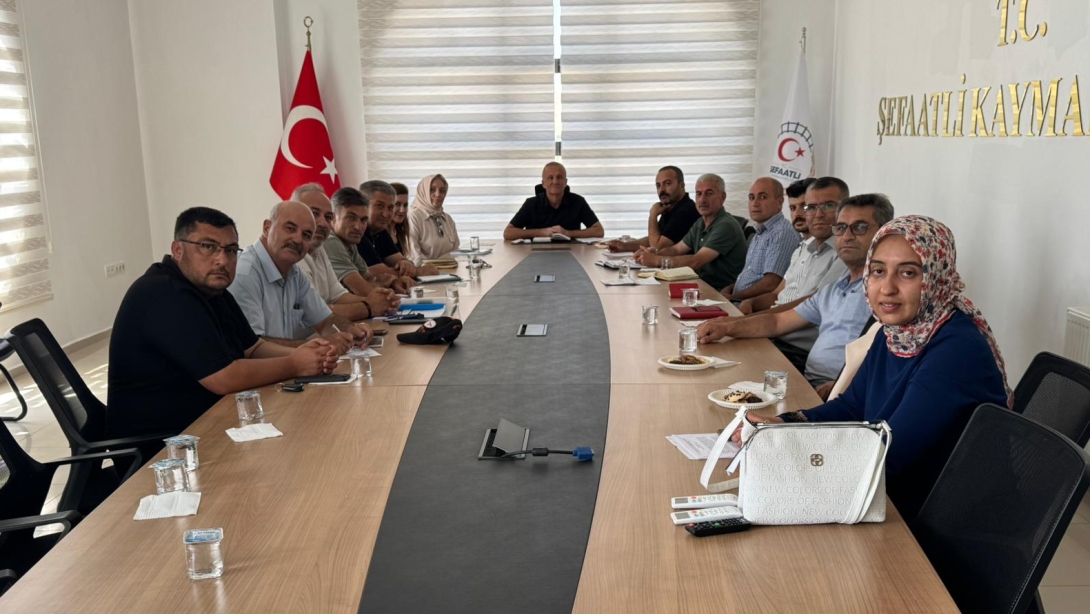 2025-2026 EĞİTİM ÖĞRETİM YILI SENE BAŞI EĞİTİM TOPLANTISI